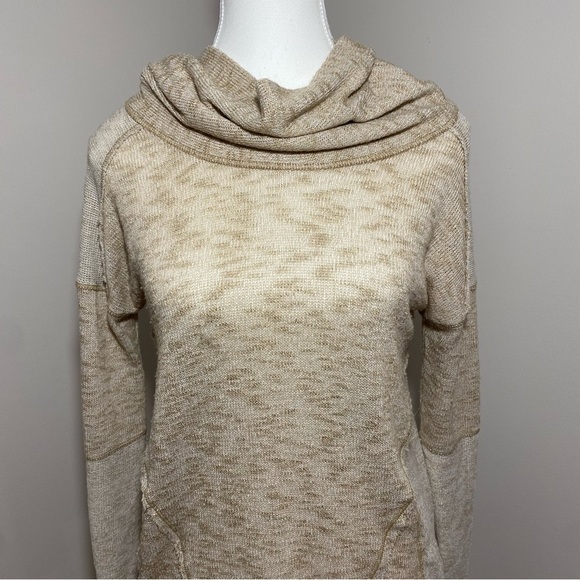 We The Free Sweaters - We The Free Tan Cowl Neck Sweater xsmall